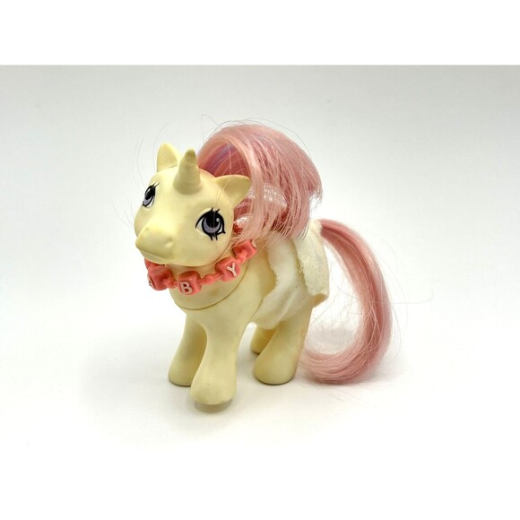 Vintage My Little Pony G1 1984 Baby Moondancer Figure w/ Diaper and Necklace MLP - Picture 3 of 12